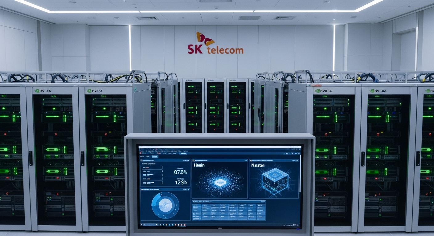 “엔비디아 칩 1000장?” SKT 해인, 세계상 휩쓸다