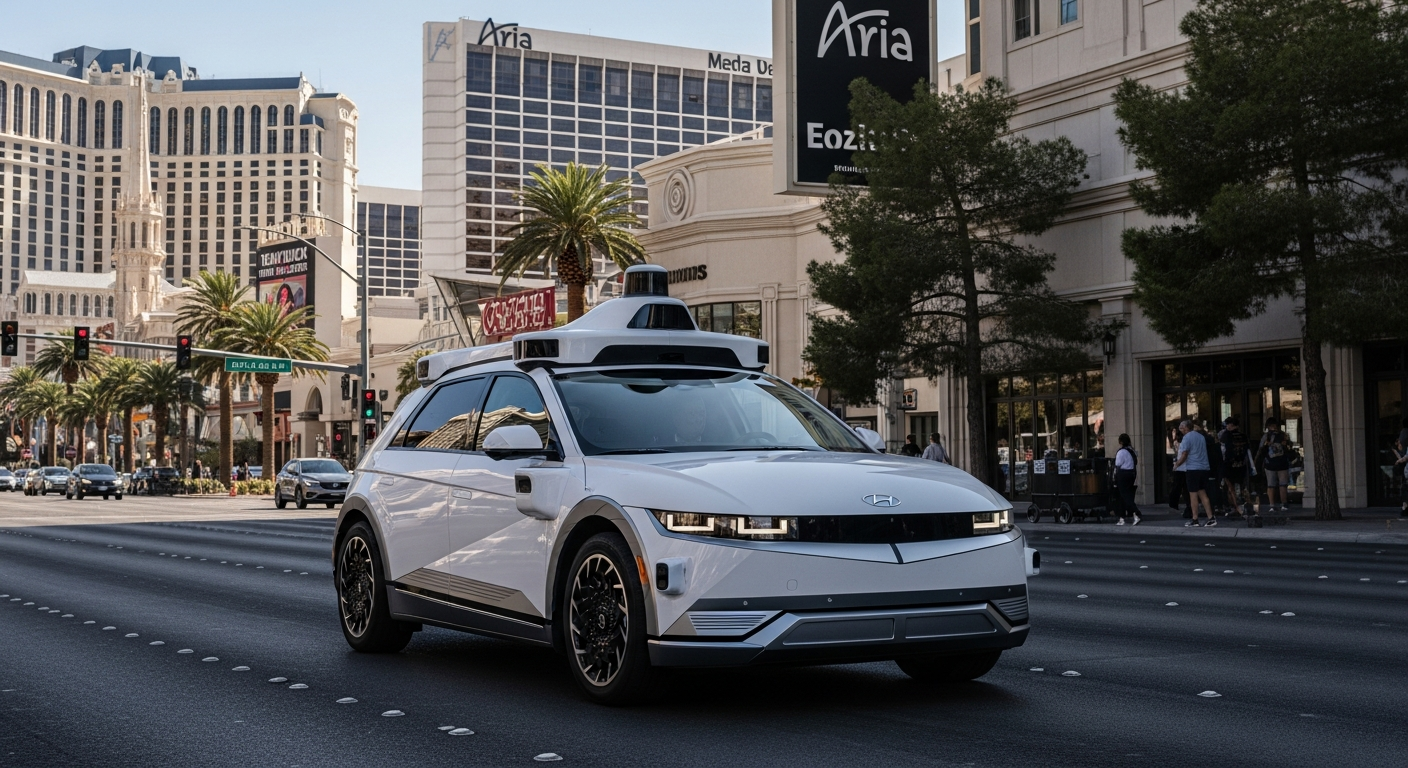 “운전기사 진짜 사라져?” 현대차, 2026년 무인 택시 띄운다