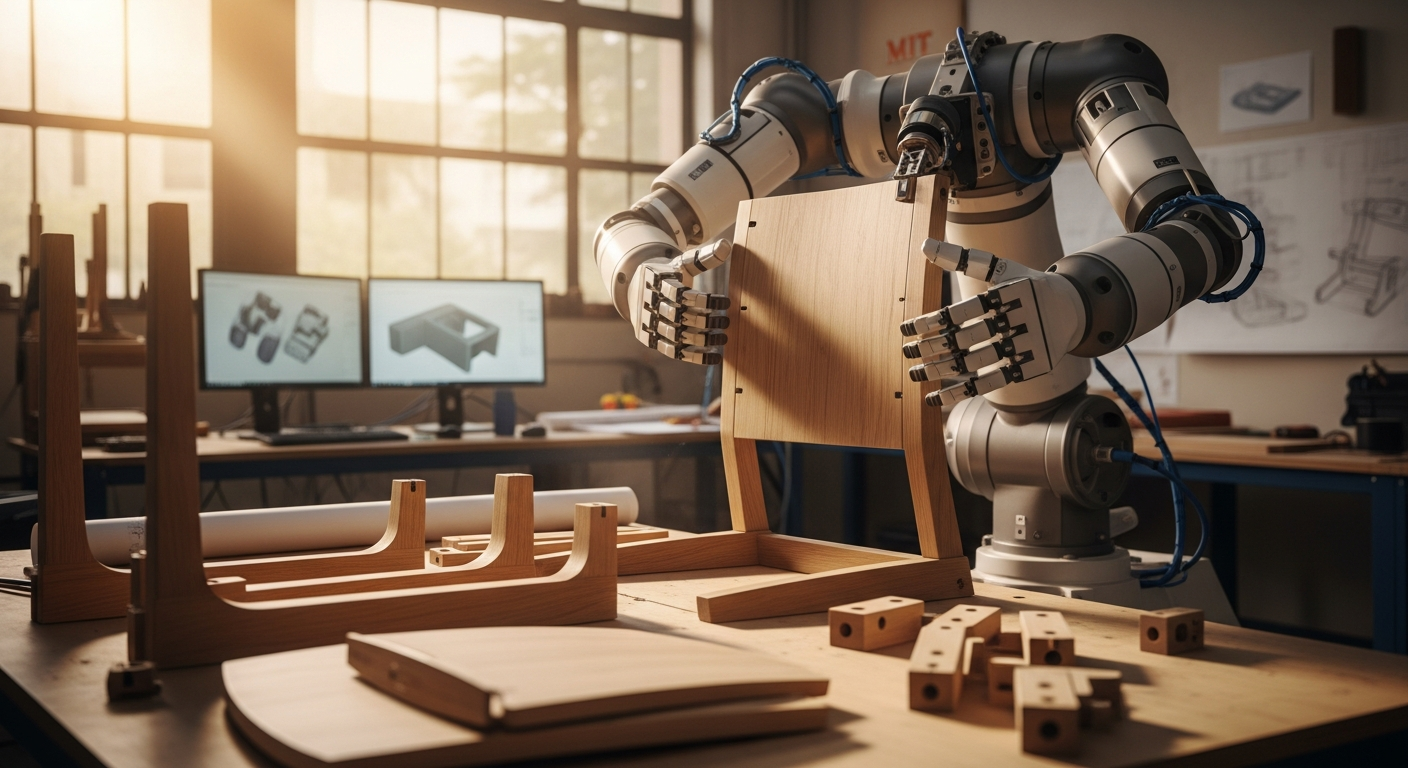 “이케아 이제 끝났다?” 말만 하면 조립해주는 AI 로봇 탄생