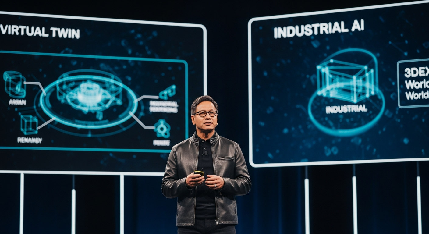 “지구 통째로 복사?” 젠슨 황, 산업용 AI로 세상 바꾼다