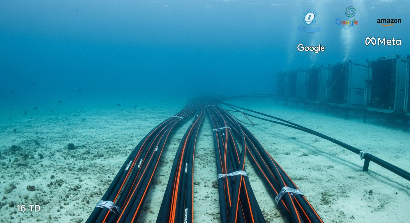 "이거 끊기면 AI 멸망?" 구글, 메타가 바다 밑에 목숨 거는 진짜 이유