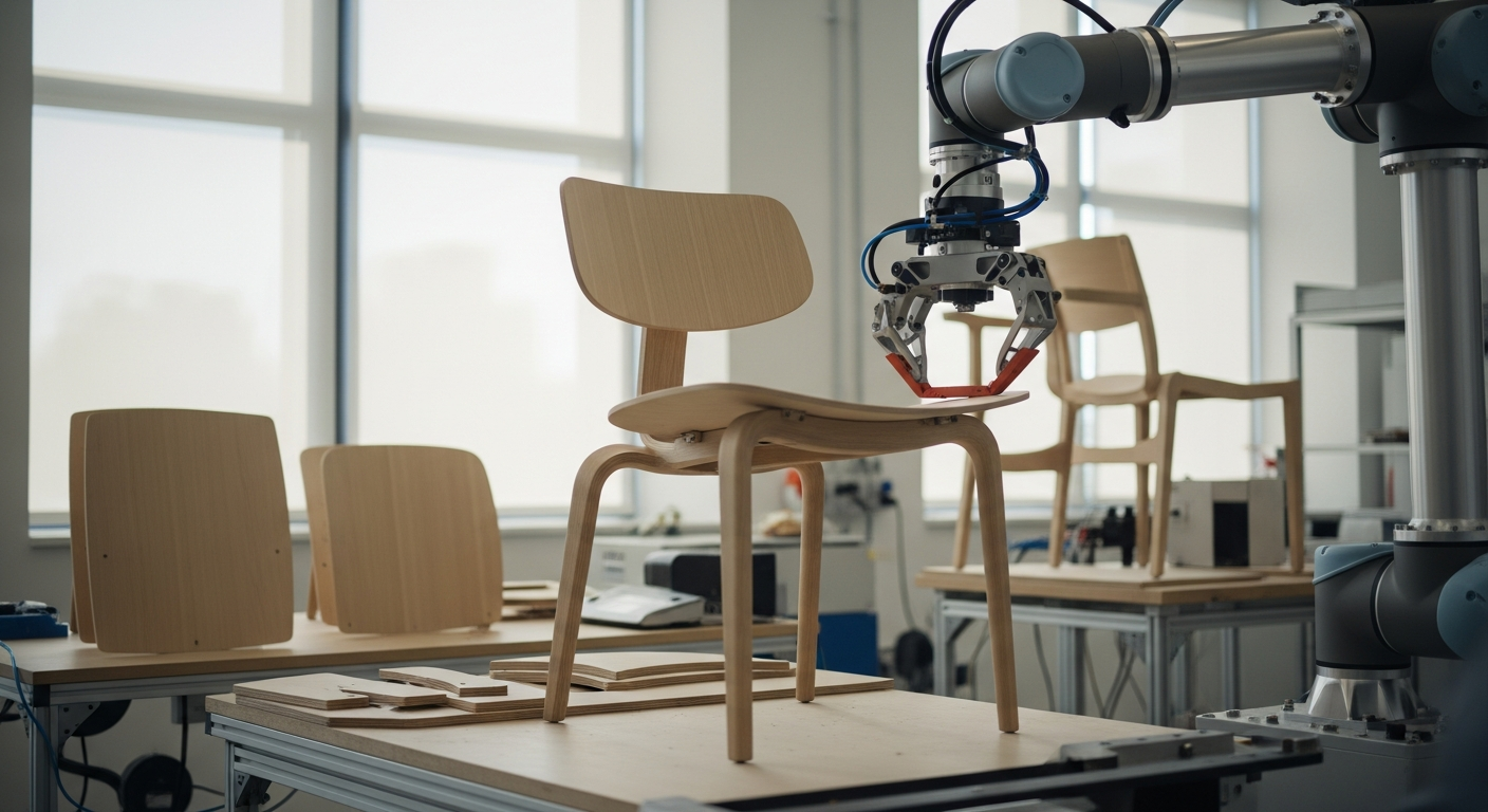 “설계도 필요 없다” 말만 하면 가구 뚝딱 만드는 로봇