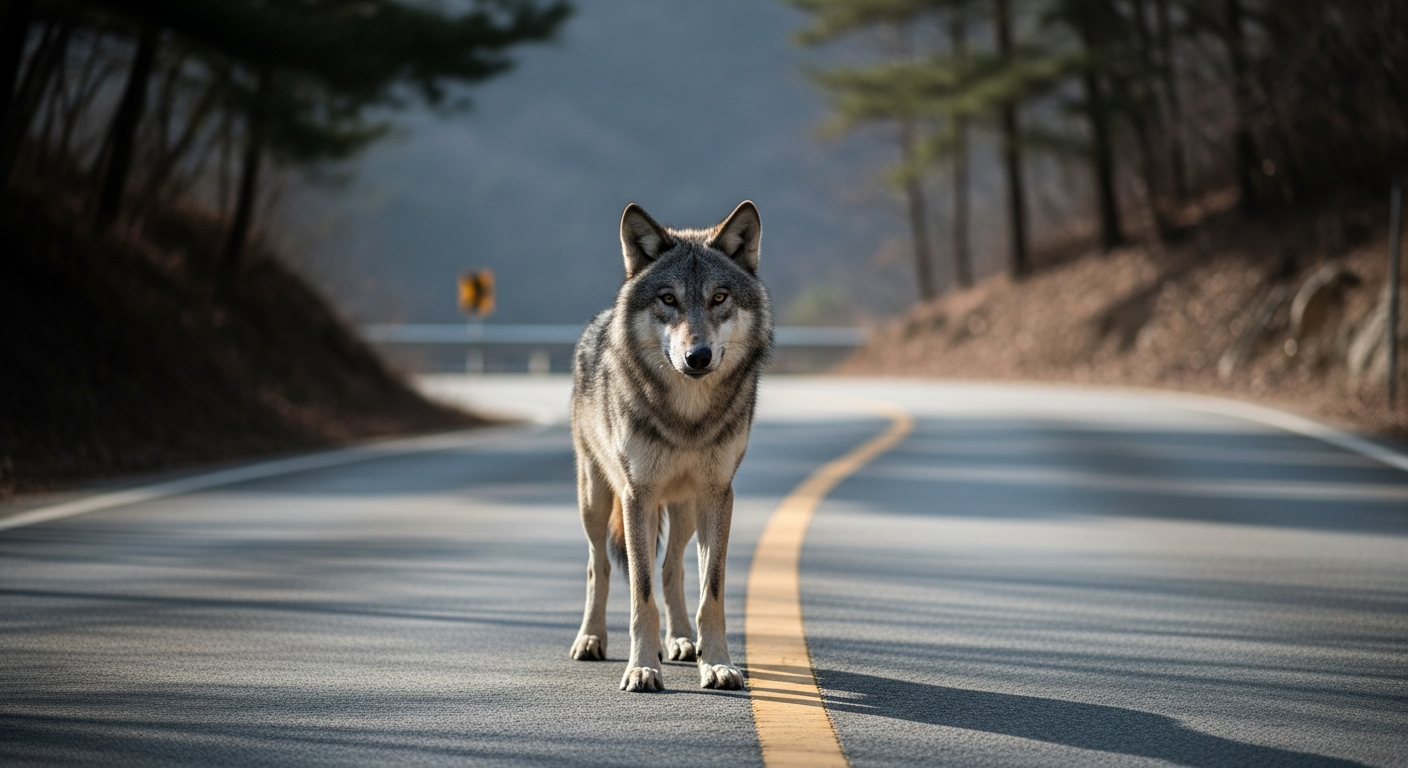 “탈출한 늑대가 도심에?” AI 가짜 사진에 속아버린 대한민국 경찰