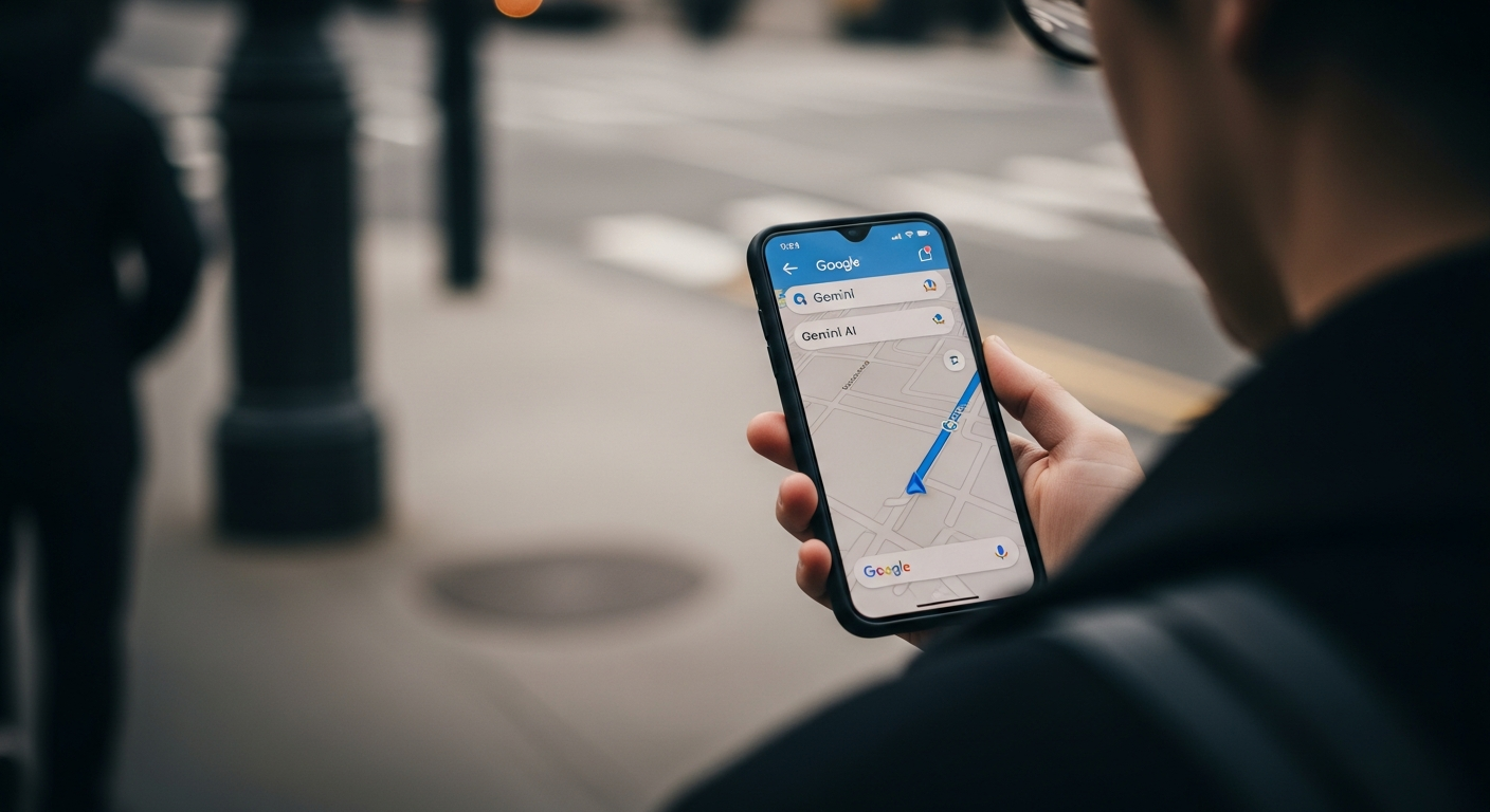 “스마트폰 터치 이제 끝?” 구글 맵, 대화하는 AI로 변신