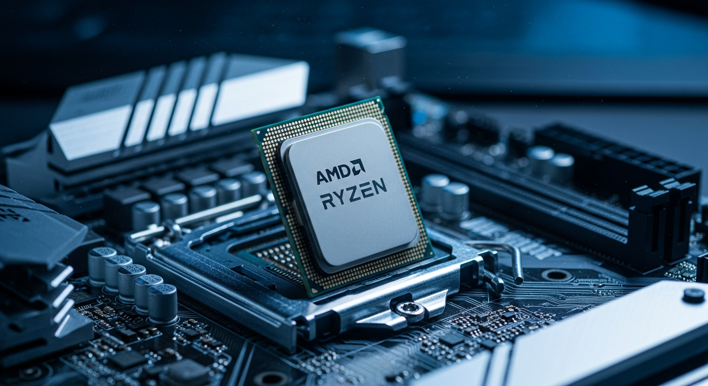 “사무용 PC의 혁명” AMD 라이젠 신형 칩, 데스크톱 AI 시대 연다