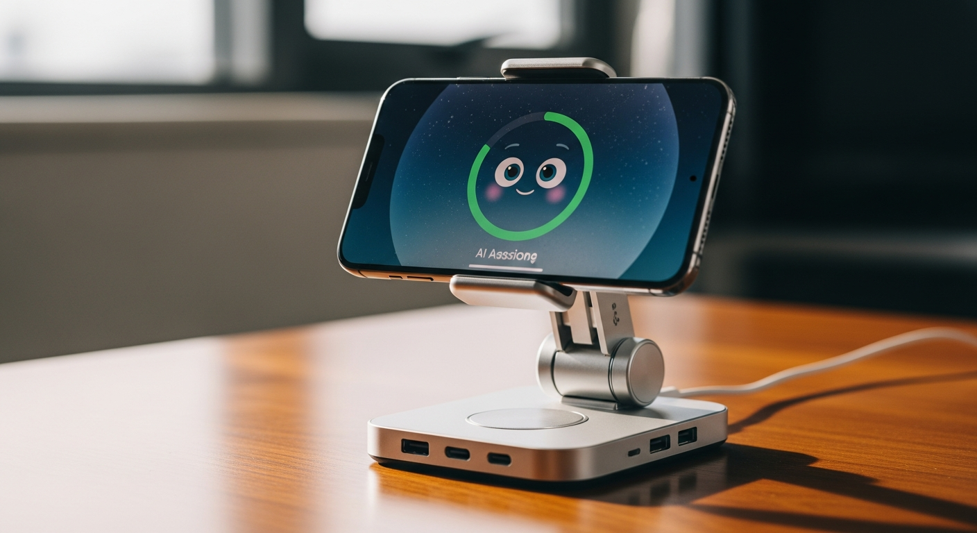 “충전기가 40만원?” 아이폰 꽂으면 로봇 비서 변신