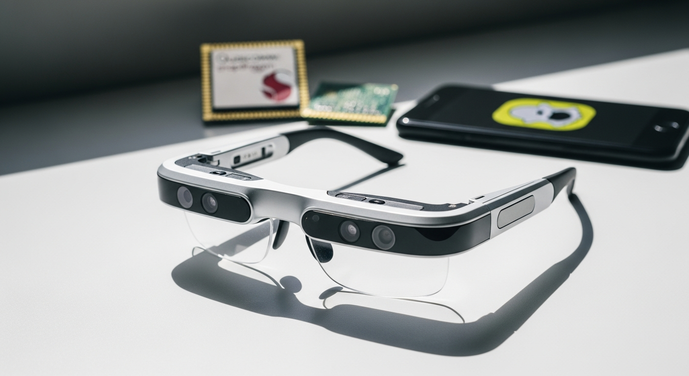 “내 눈앞에 챗GPT가?” 스냅 퀄컴 연합군 AI 안경 시장 정조준