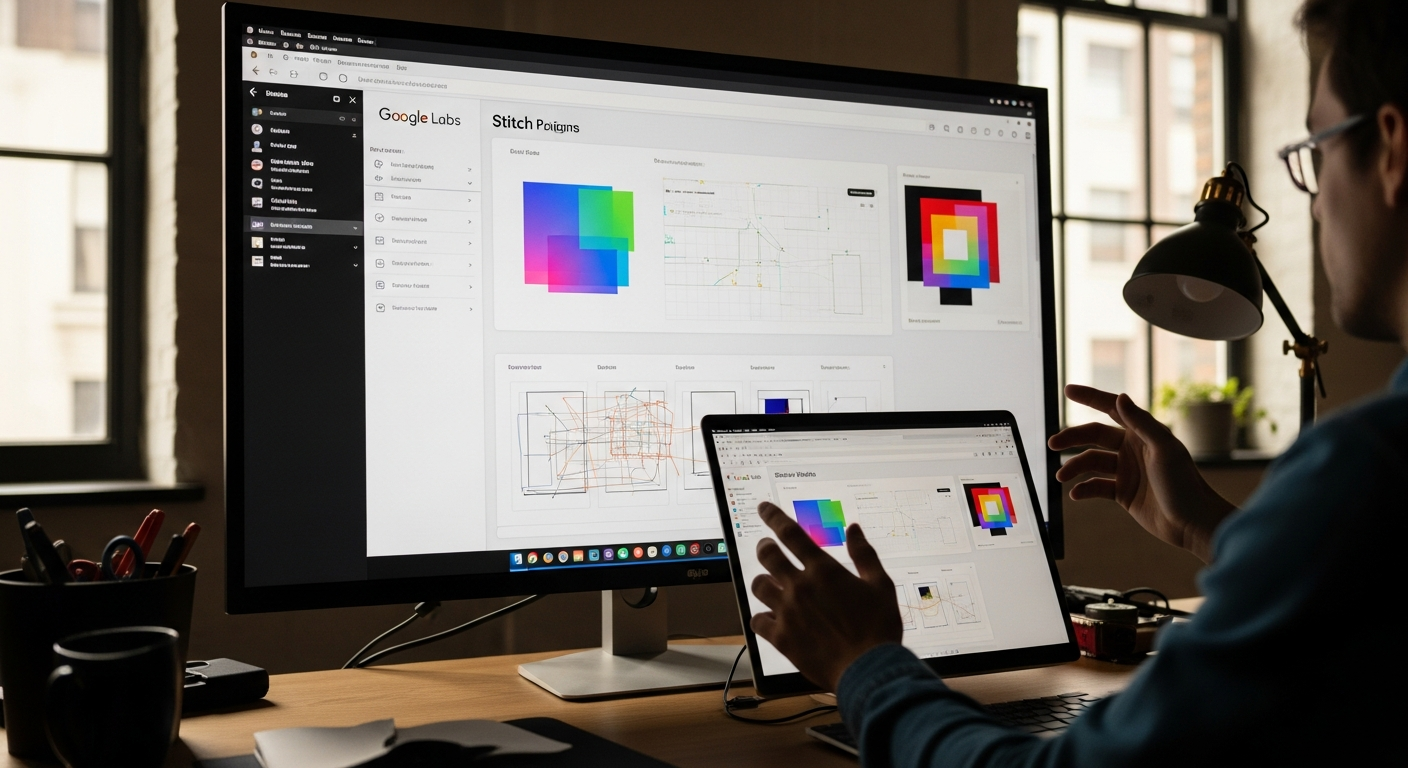 “앱 디자인도 말로 다 해?” 구글랩스 스티치 공개에 업계 긴장