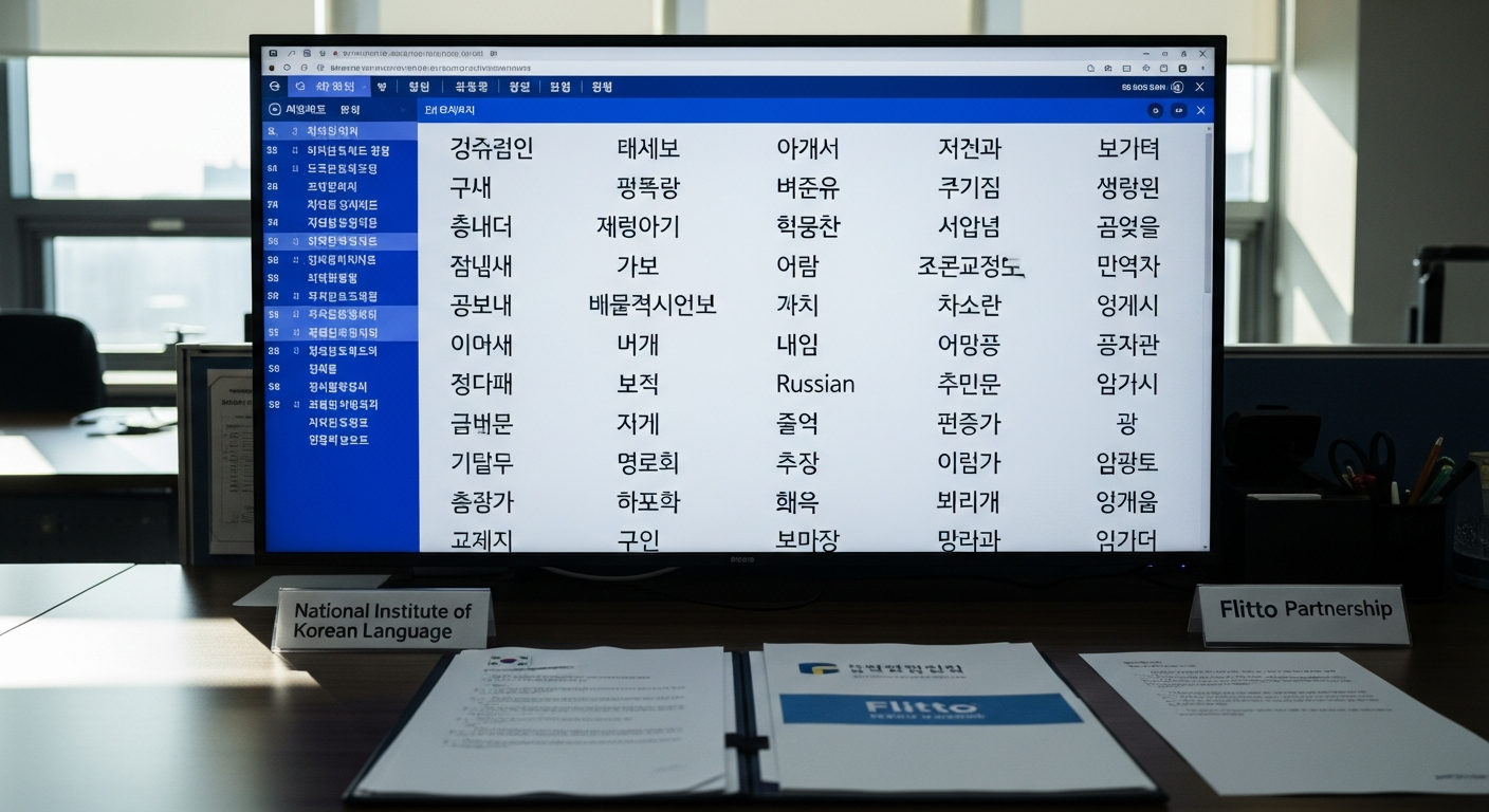 “한국어 데이터 주권 지킨다” 플리토 아랍어 등 10개국 AI 데이터 구축