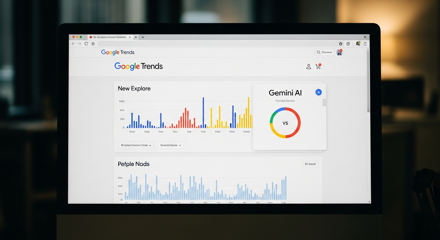 "이제 트렌드 분석도 AI가 다 한다?" 구글 트렌드 제미나이 탑재