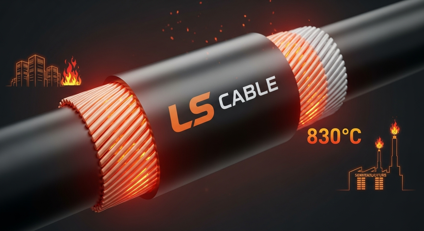 “AI 심장, 불나면 그냥 녹는다?” 830도 버티는 국산 케이블 등장