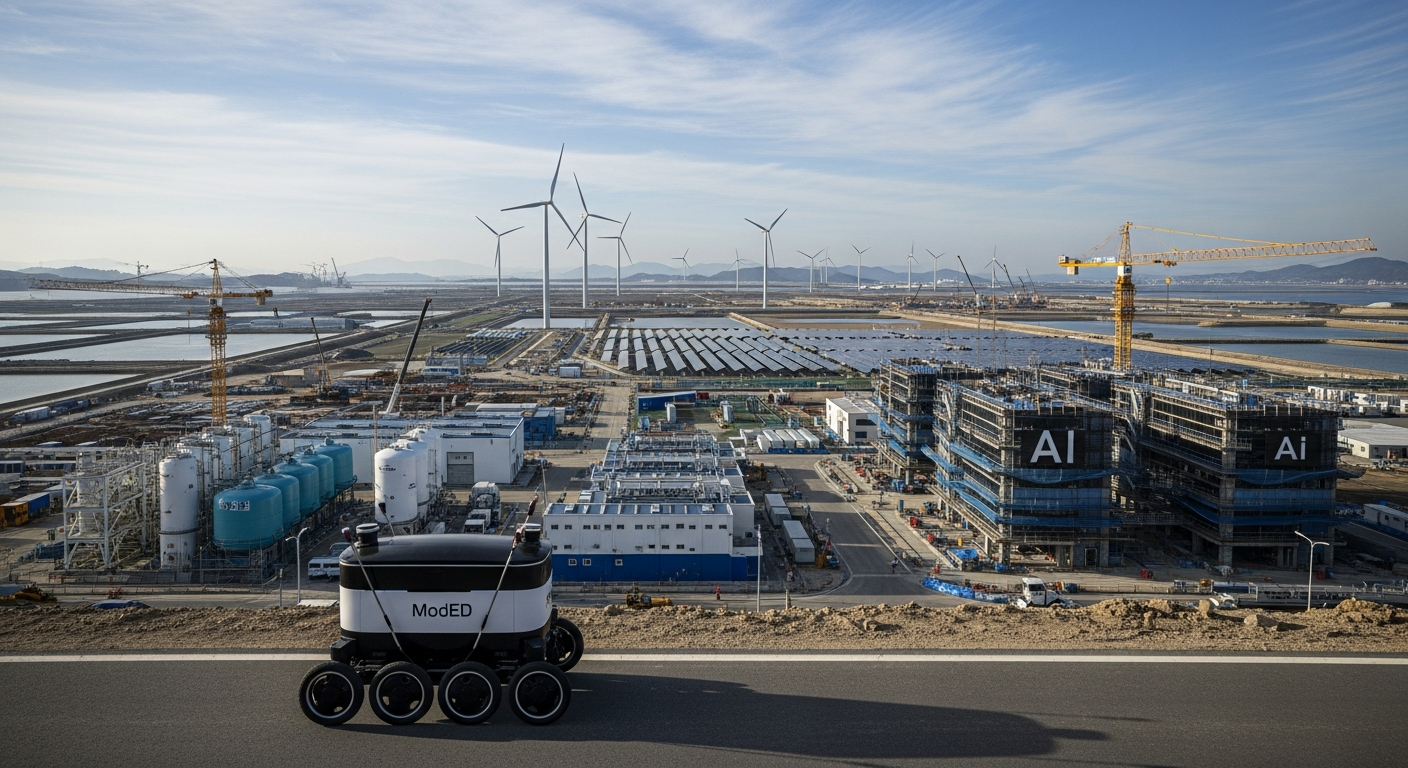 “9조 원 쏟아부었다” 현대차, 새만금 AI 로봇 도시 건설