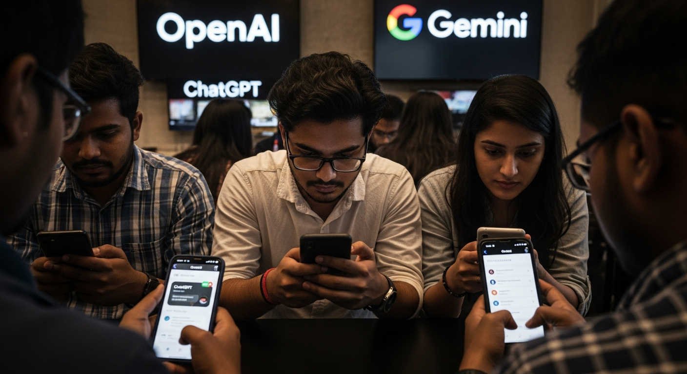 “10억 명 쓰는데 수익 1%?” AI 기업들, 인도 성적표에 ‘경악’