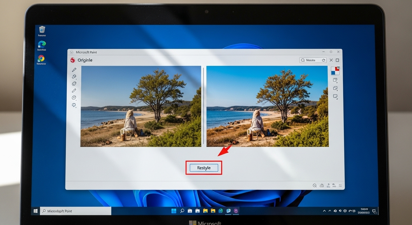 “30년 된 그림판의 배신?” AI로 그림 바꿔주는데 아무나 못 쓴다고?