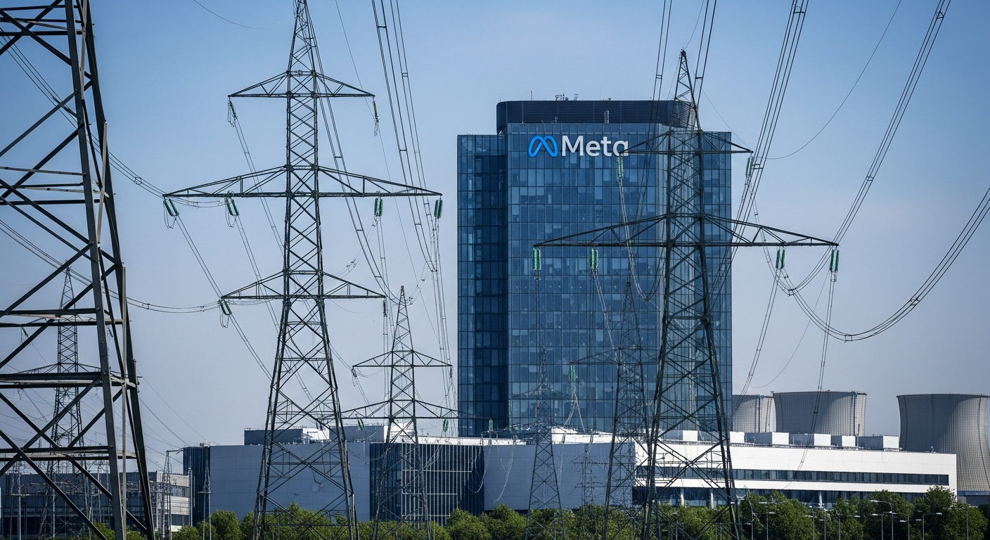 “AI가 전기 다 빨아먹는다?” 메타, 이제 직접 전기 장사까지 나선다
