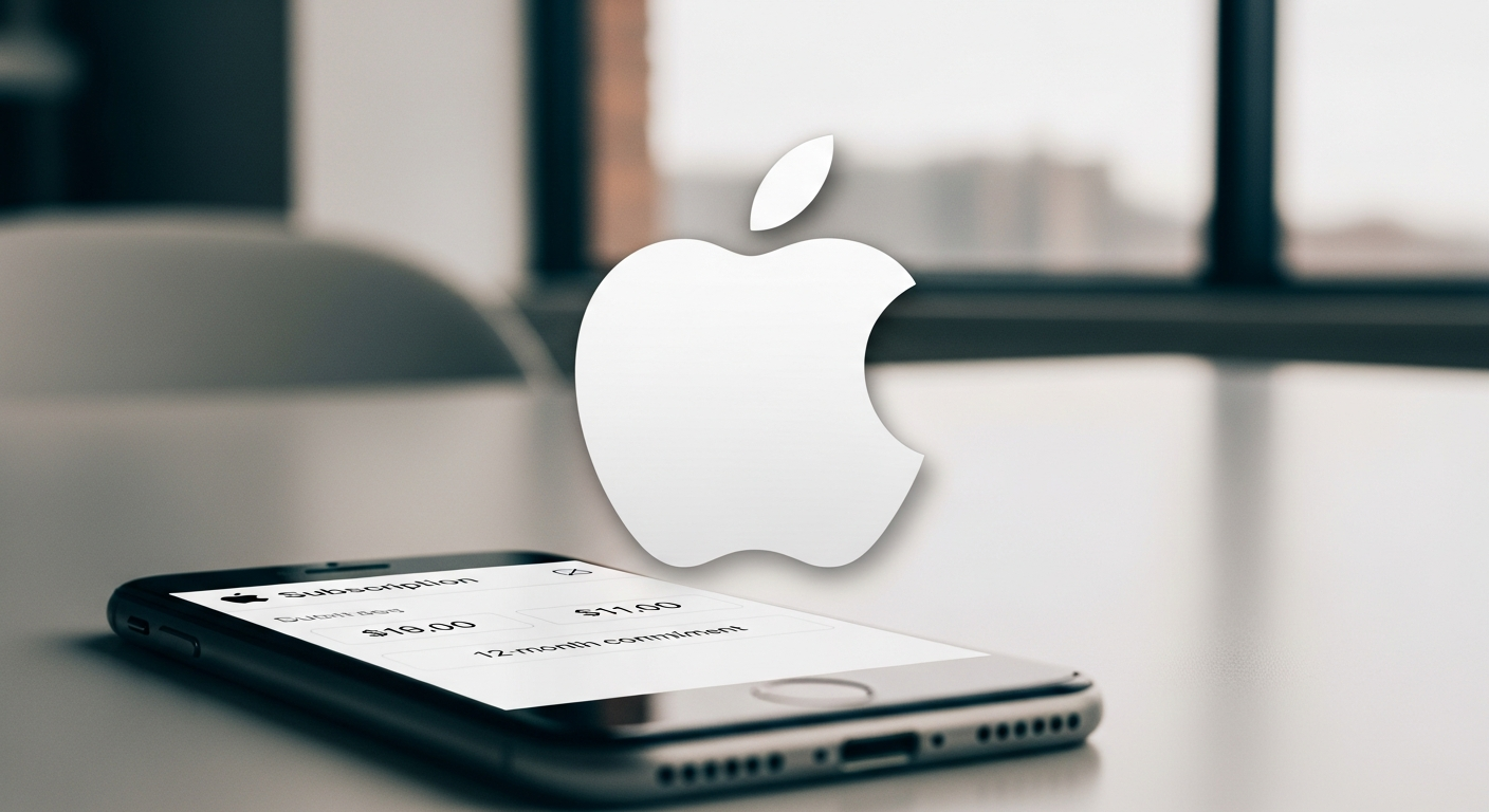 “구독료 부담 확 줄어드나?” 애플의 12개월 약정 할인 제도 공개