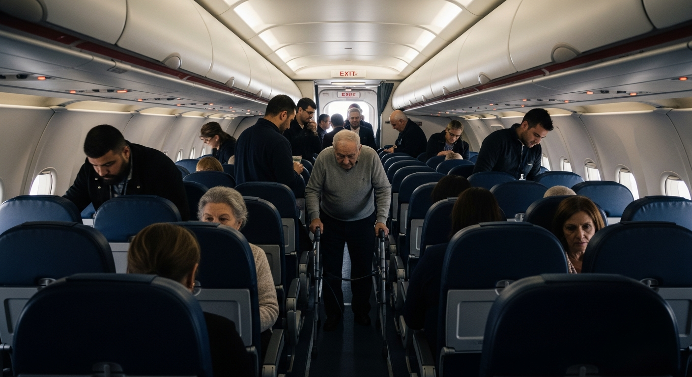 “비행기 90초 탈출은 거짓?” 고령자 늘자 항공기 비상 탈출 지연
