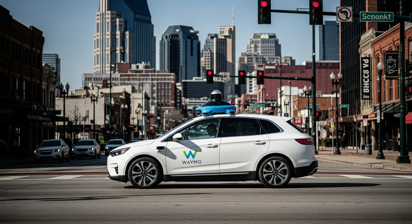 “운전사 없는 택시 떴다” 웨이모 내슈빌 로보택시 서비스 상륙