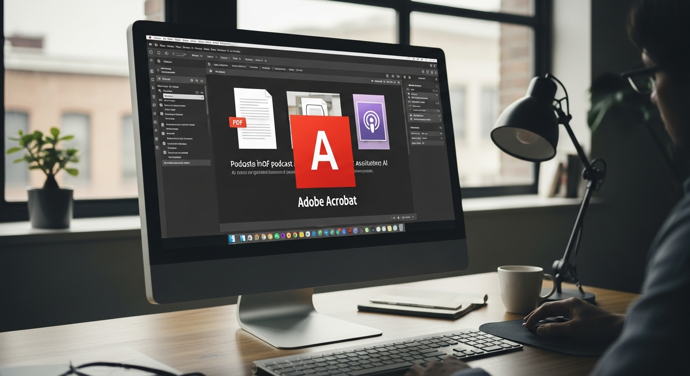“읽지 말고 들으세요” PDF가 팟캐스트로 변신.. 어도비 승부수
