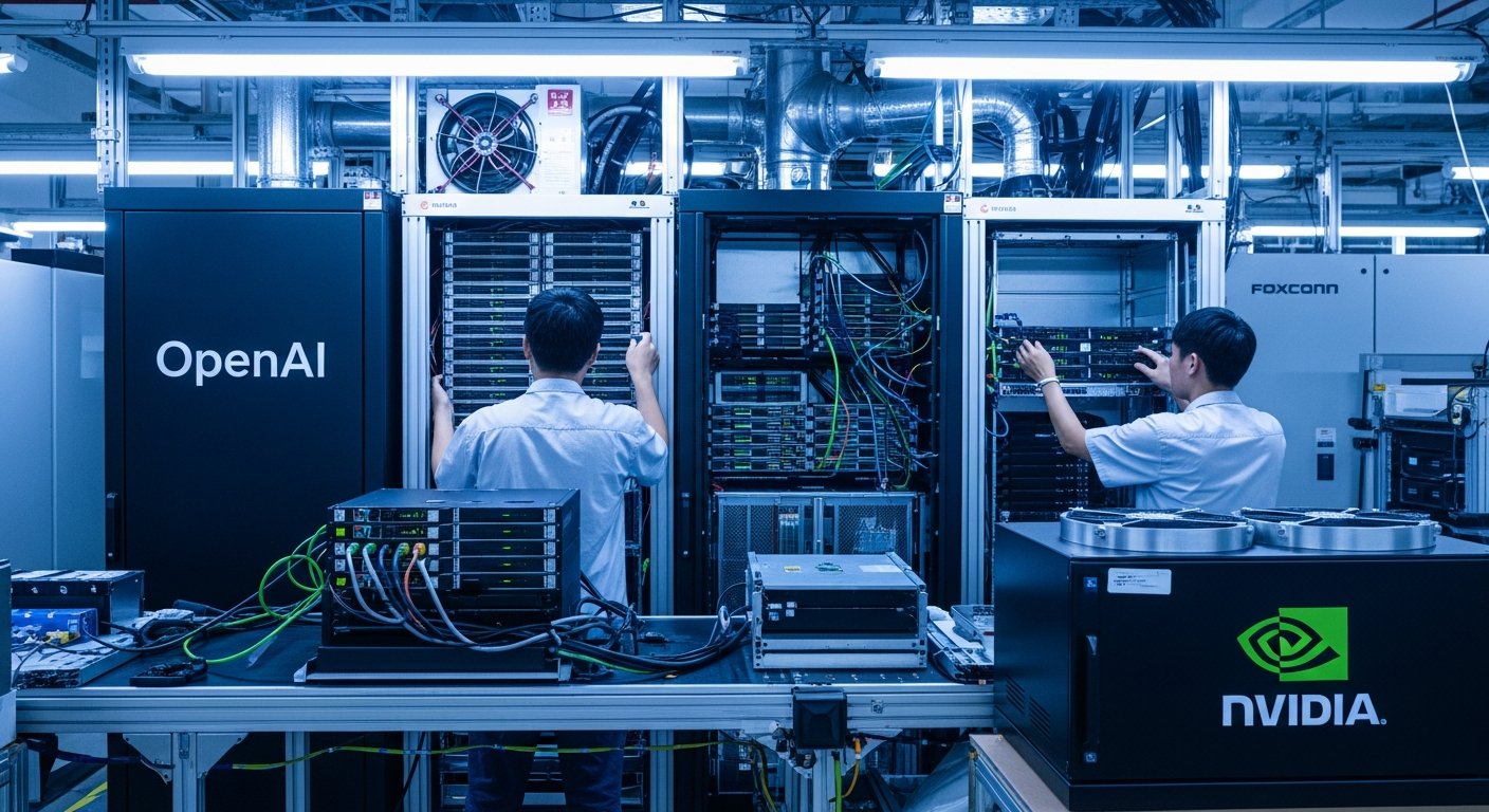 “챗GPT 심장은 여기서 만든다” 7조원 쏟아부은 AI 서버 공장의 정체