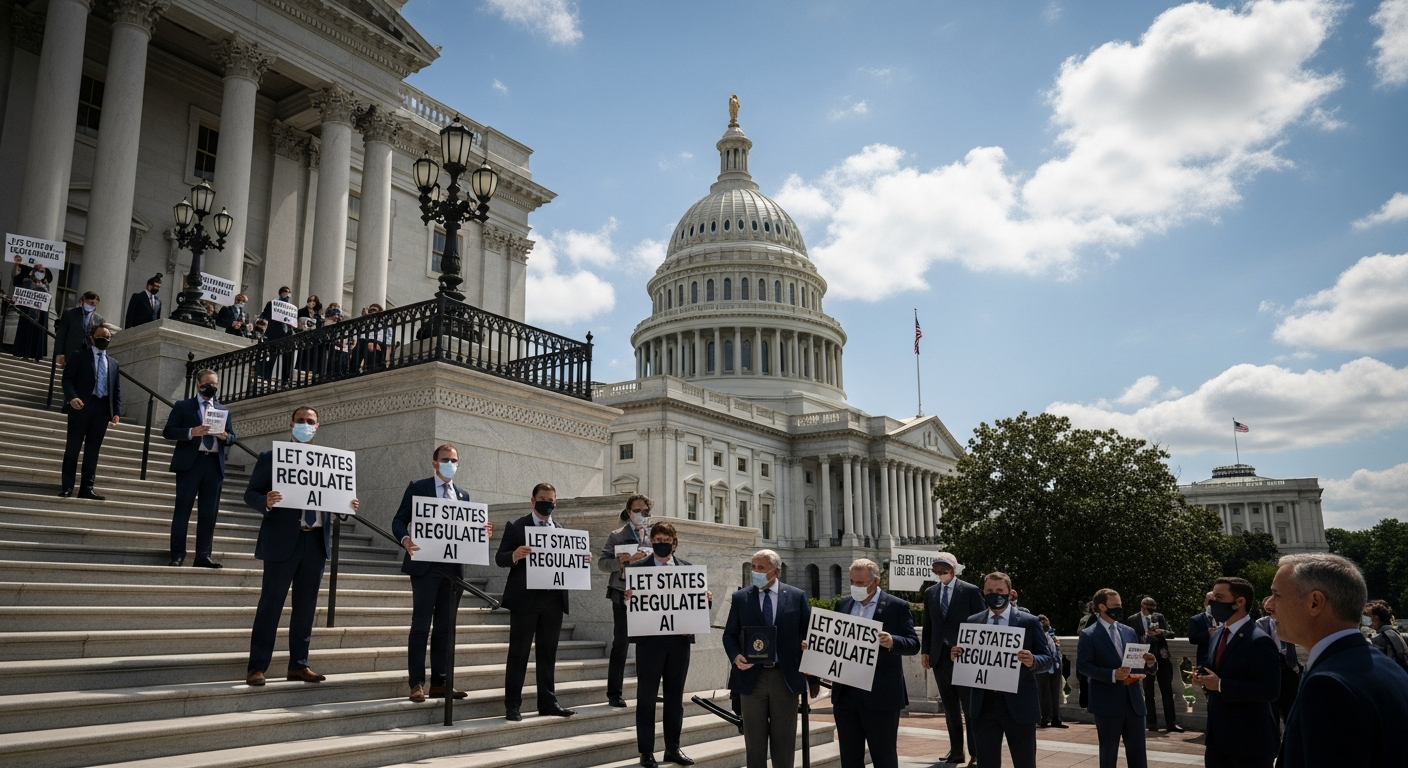 “AI 규제는 우리가 한다” 미국 정치인 280명, 연방정부에 반기 들다