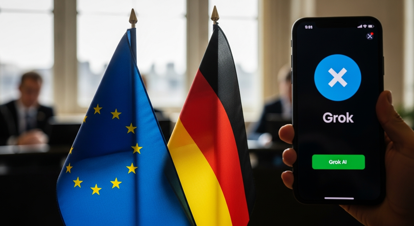 “이건 범죄다” 독일 폭발, 머스크 그록 EU서 퇴출 위기?