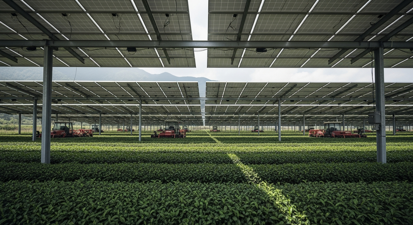 “농지 훼손 이제 그만!” 차밭 위 태양광, 돈 되는 비밀은?