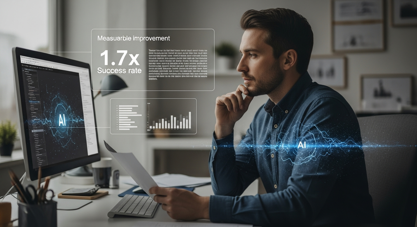 “AI 혼자서는 무쓸모?” 인간이 붙으니 성공률 1.7배 폭증했다