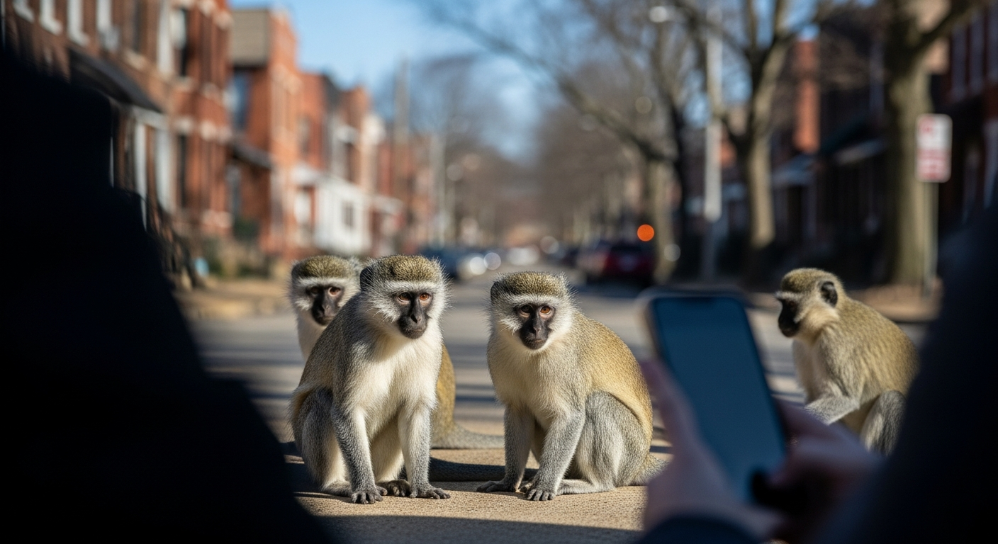 “AI 때문에 미치겠다..” 탈출한 원숭이 못 찾는 황당 이유