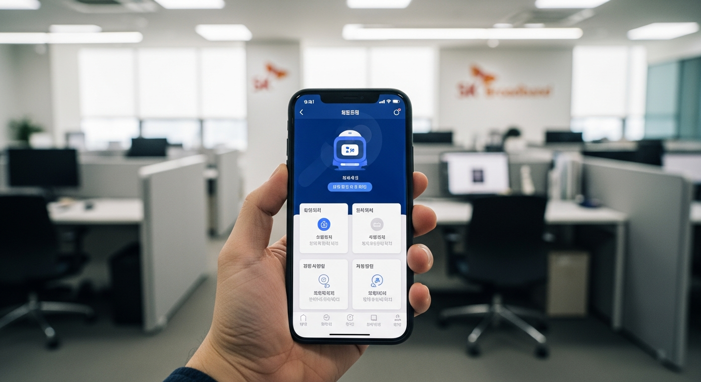 "통화 대기 이제 끝" SKB, 말하면 척척 보여주는 AI