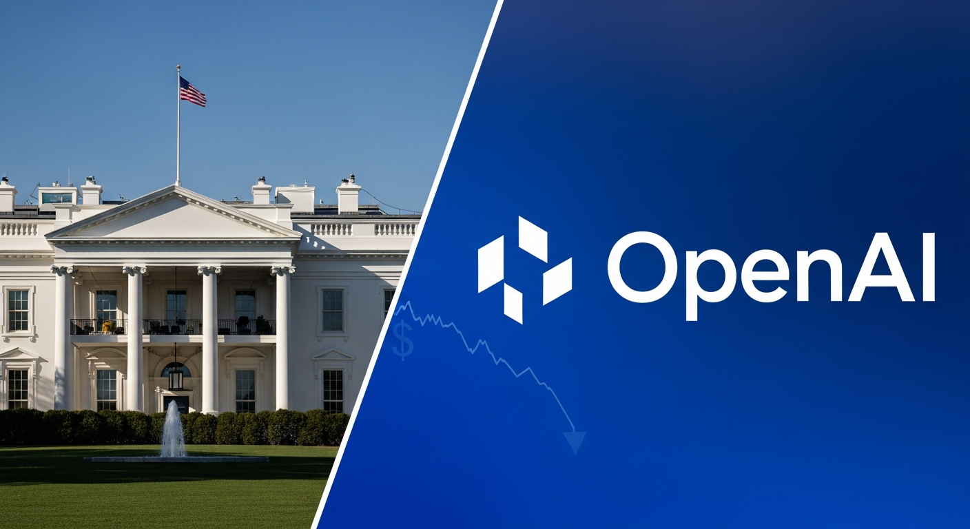 "AI 구제금융은 없다" 백악관의 단호한 선언에 OpenAI가 쩔쩔맨 이유