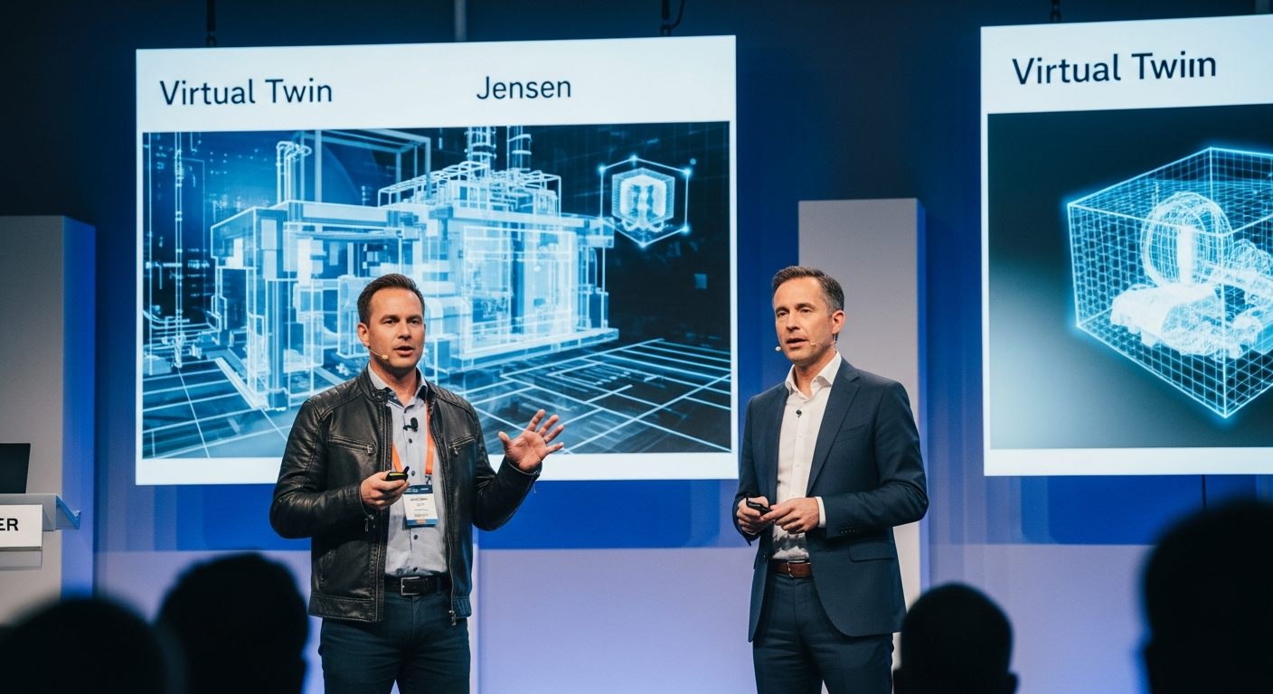 “엔지니어 능력 100만 배 상승?” 젠슨 황이 공개한 가상 트윈의 정체