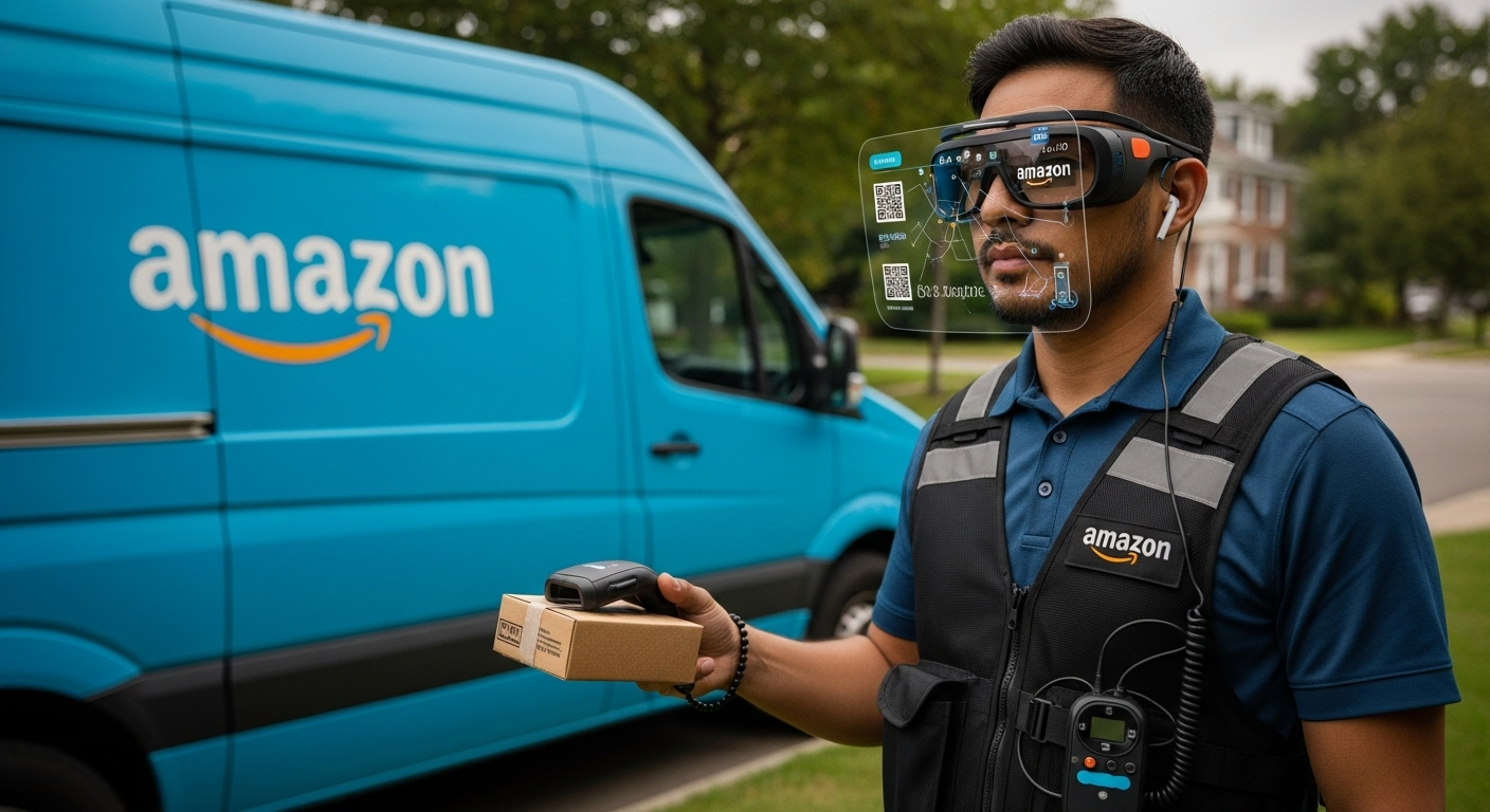 "이제 눈만 깜빡이면 배송 끝?" 아마존, AI 안경 시대 열었다