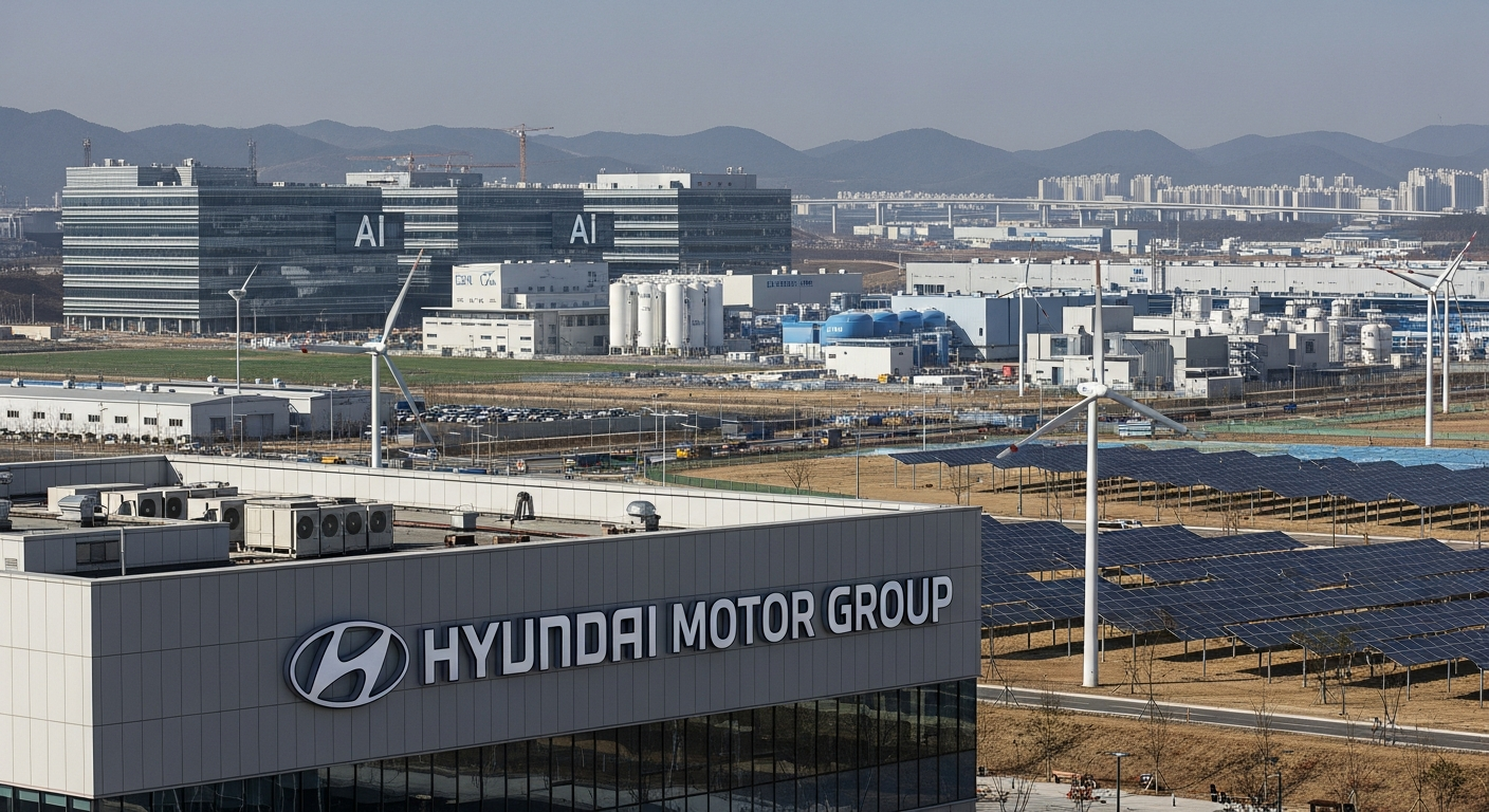 “9조 원 쏟아붓는다!” 현대차그룹 새만금에 AI 로봇 도시 건설