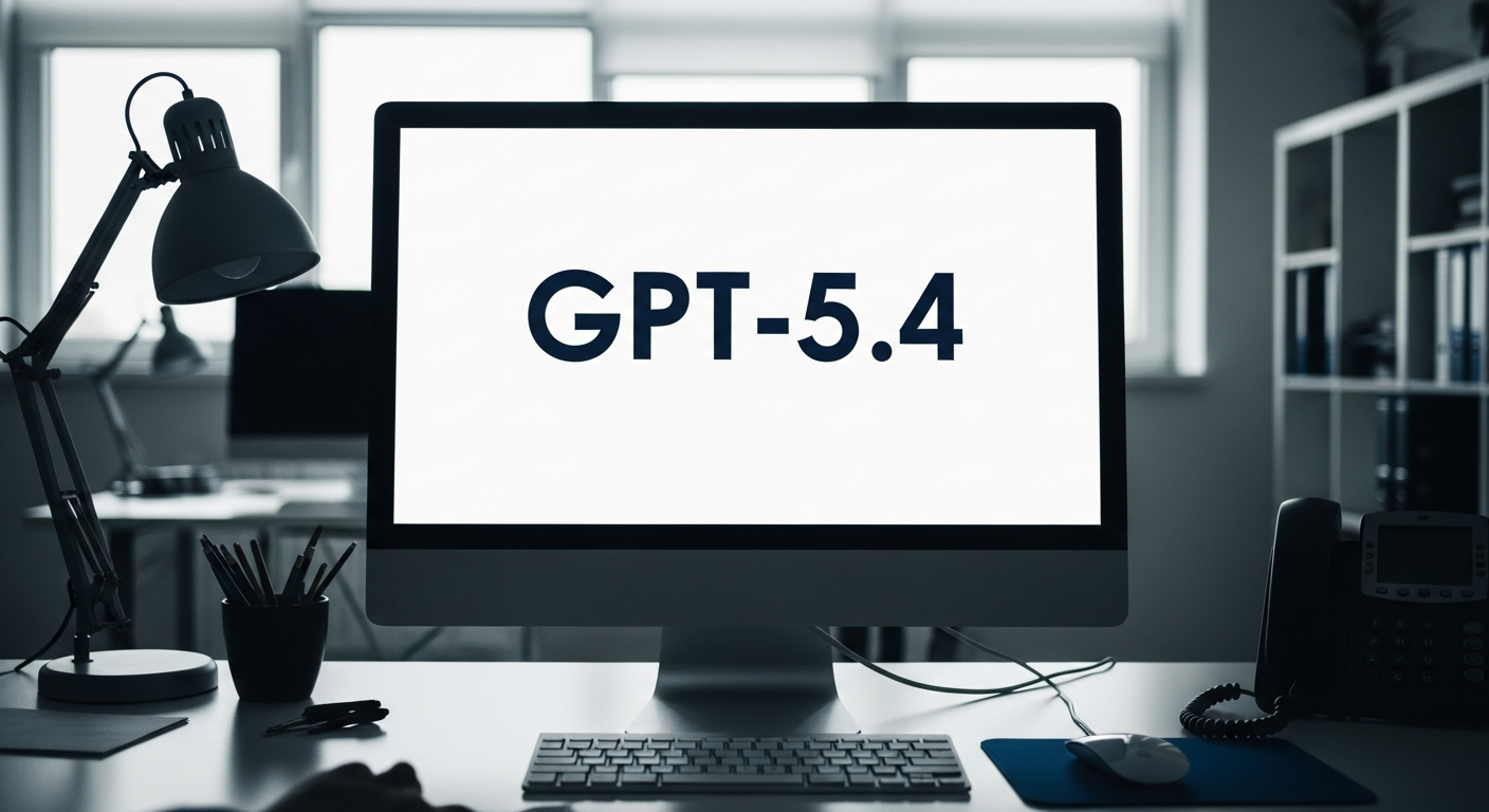 “진짜 AI 직원이 출근한다” 전문가 뺨치는 GPT-5.4 전격 등장