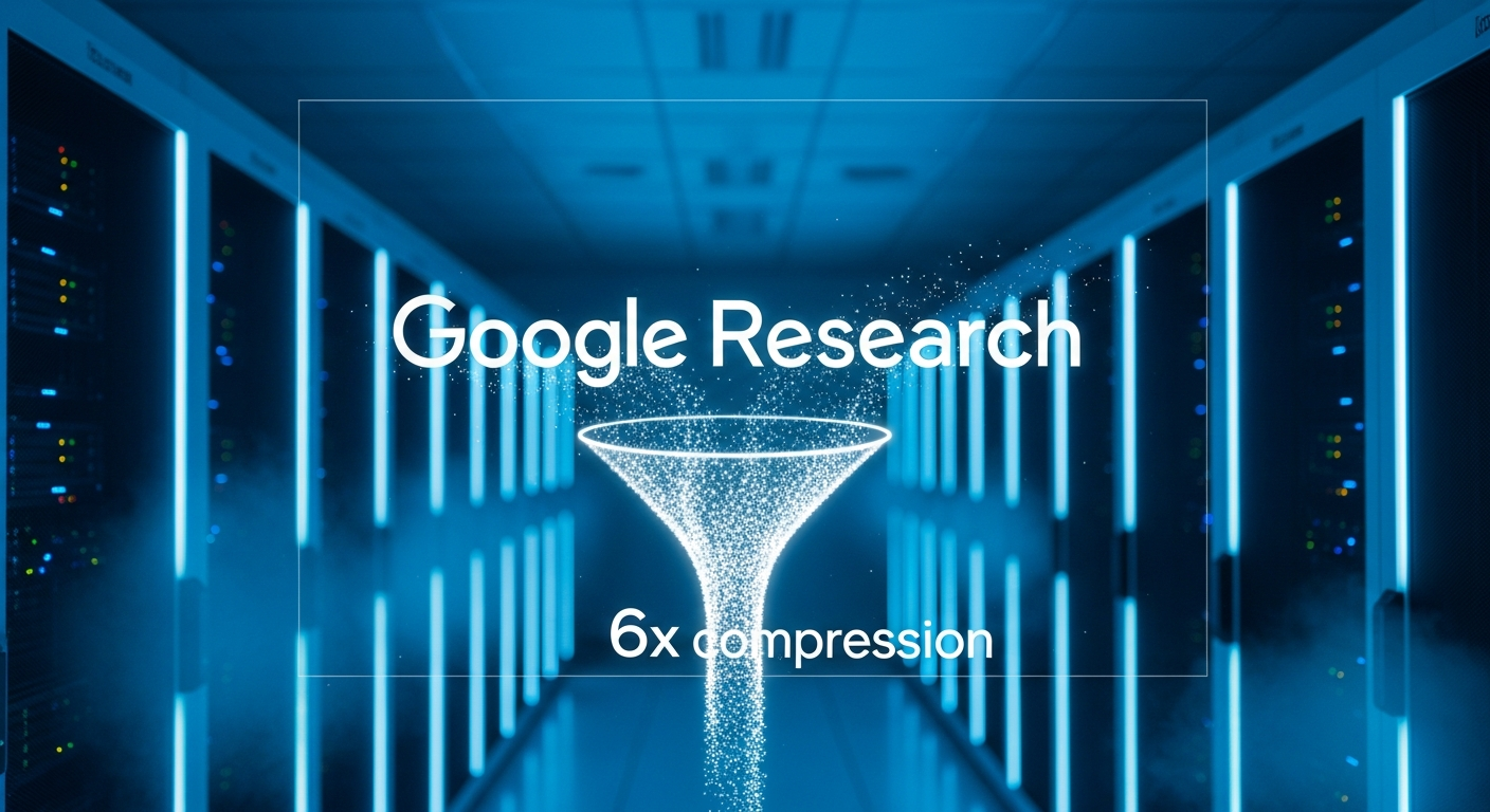 “데이터 6배 압축?” 구글 터보퀀트 등장에 AI 속도 8배 빨라진다