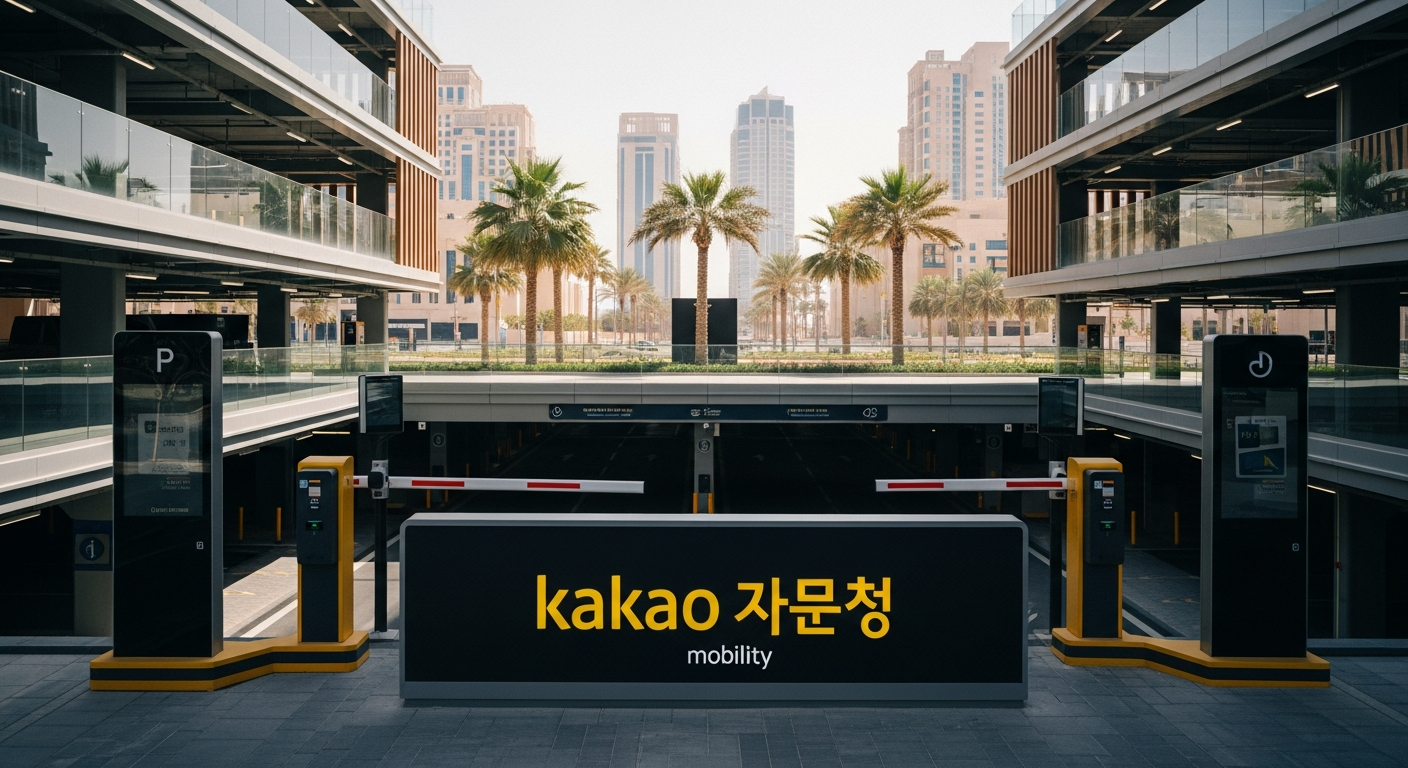 “90조 사우디 뚫었다” 카카오, 주차장 6만대 싹쓸이