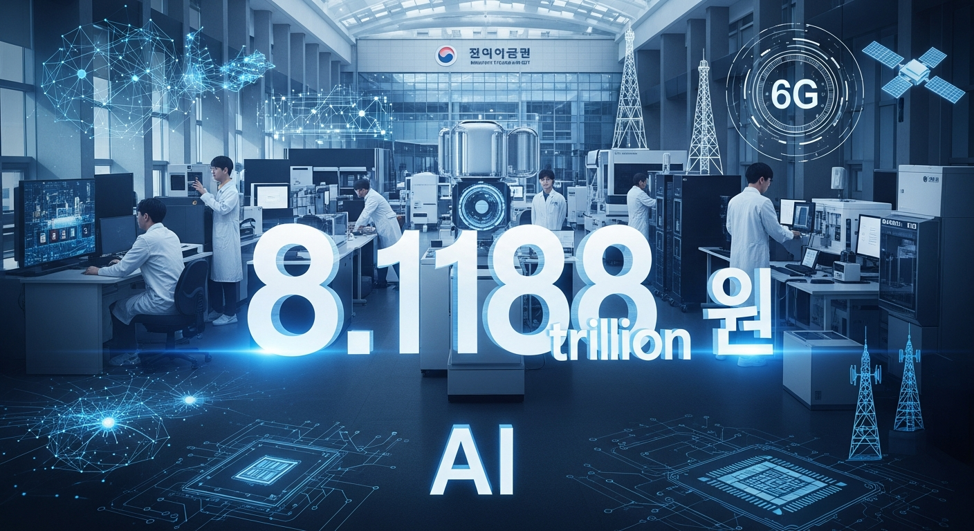 “AI에 미쳤다” 8조 원 투입, 한국 과학기술 확 바뀐다