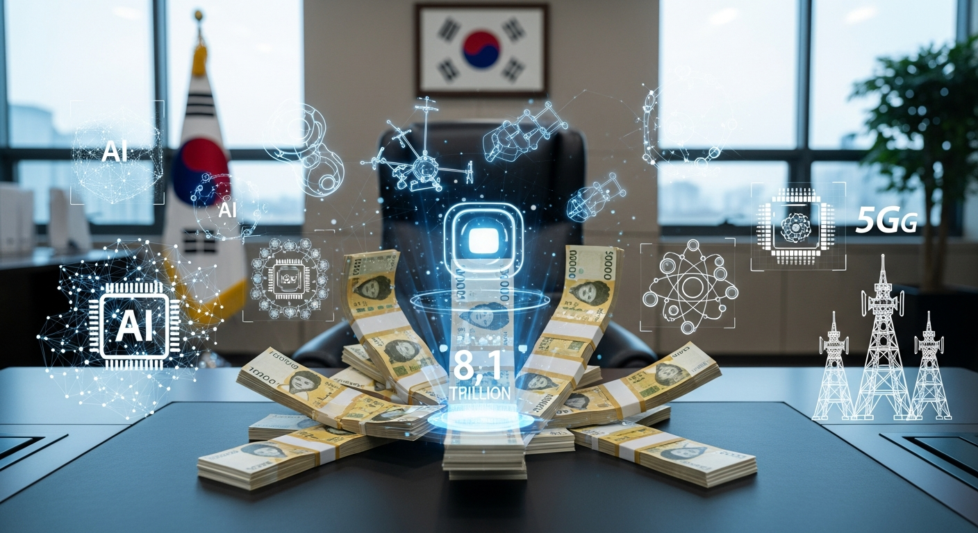 “8조 원 쏟아붓는다” 한국 AI, 미·중 잡고 3강 도약?