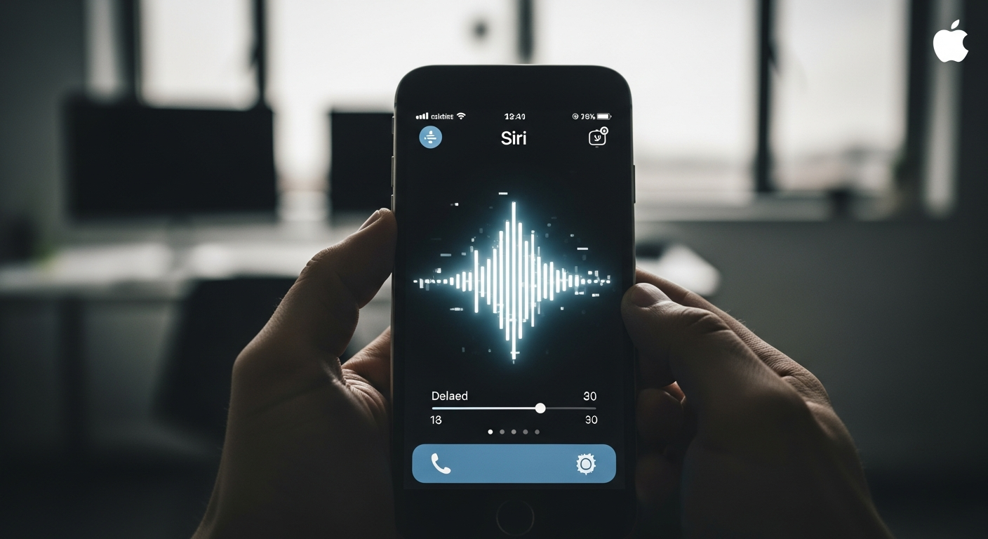 "애플 망신" 시리 대신 챗GPT 쓴다? 출시 또 연기