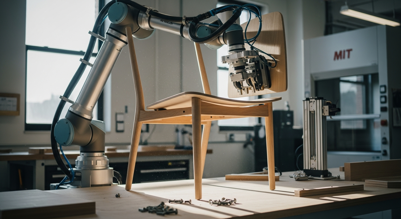 “설계도 필요없다” 말만 하면 AI 로봇이 가구 뚝딱