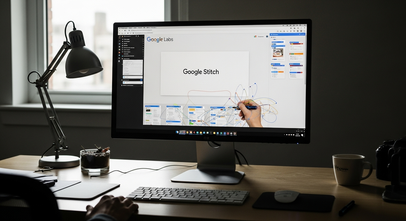 “말하면 디자인 뚝딱?” 구글 스티치, 초보자도 1분이면 아이디어 현실로