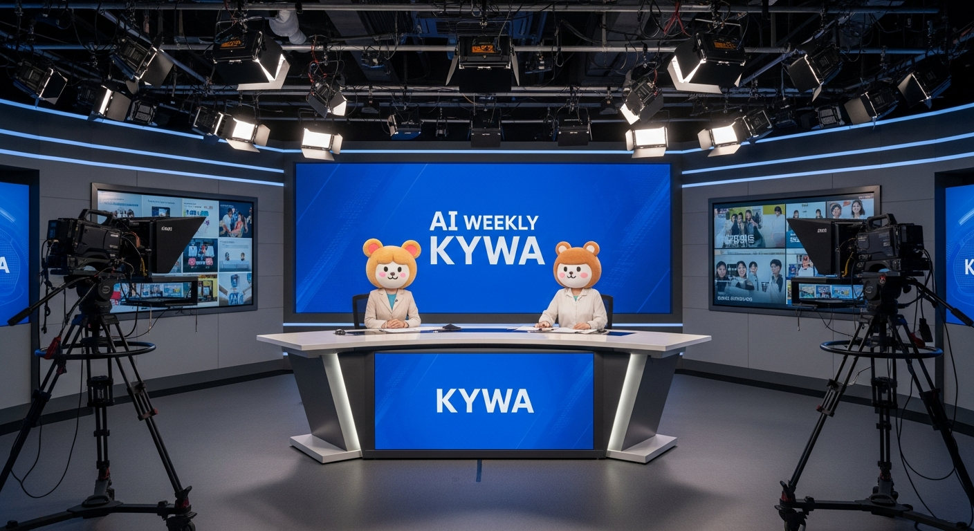 “영상 외주비 0원 실화?” 세금 아끼는 AI 앵커의 등장